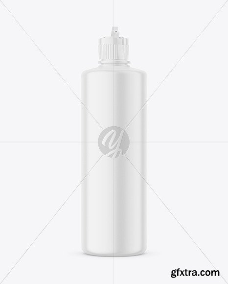 Matte Plastic Bottle Mockup 64067