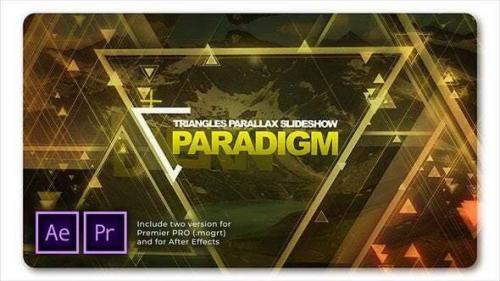Videohive - Paradigm Triangles Parallax Slideshow - 27804968