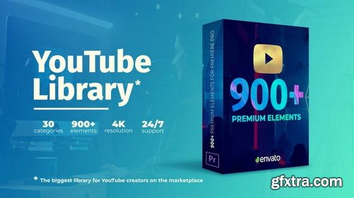 Videohive - Youtube Pack - Transitions & Assets - 27009072