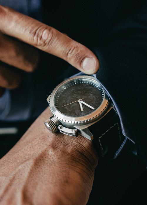 Closeup of a luxury men's watch - 1226745