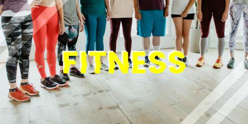 Group of fitness people copy space - 1226956
