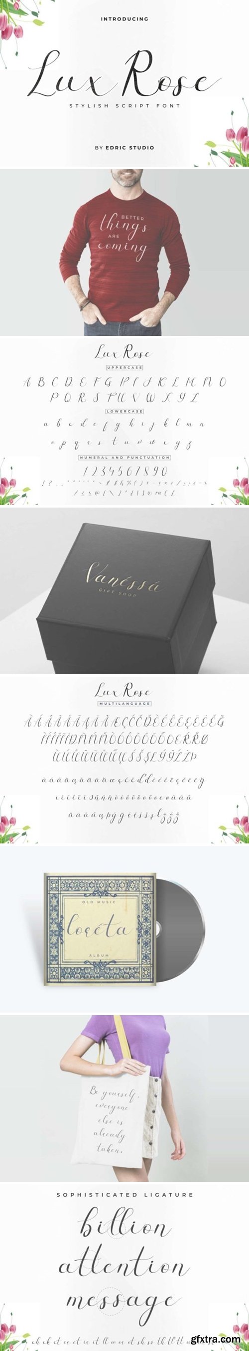 Lux Rose Font