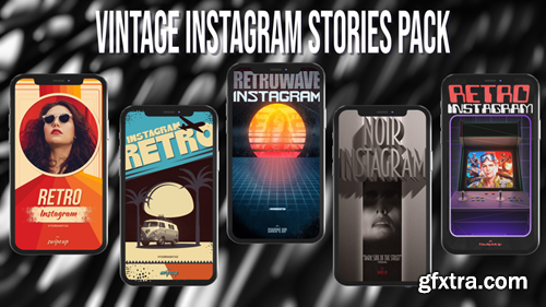 MotionArray Vintage Instagram Stories Pack 746947