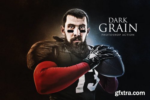 Dark Grain Photoshop Action