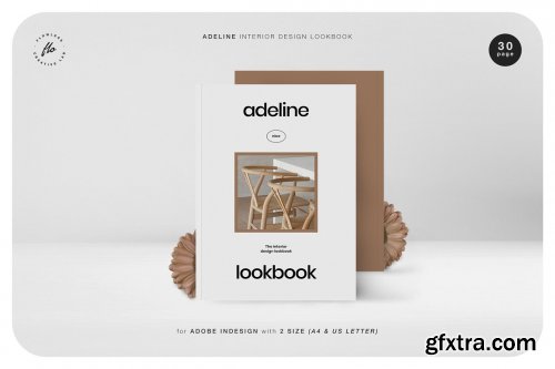 CreativeMarket - ADELINE Interior Design Lookbook 5051336