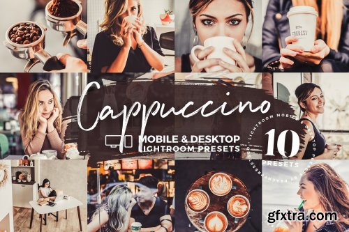 CreativeMarket - 10 Cappuccino Mobile Presets 5143163