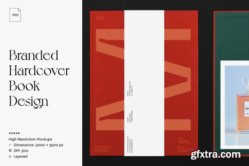 Branded Hardcover Book Design