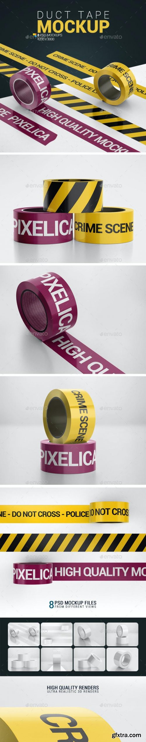 GraphicRiver - Duct Tape Mock-up 24542823