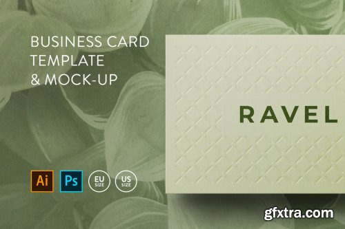Business card Template & Mock-up #6