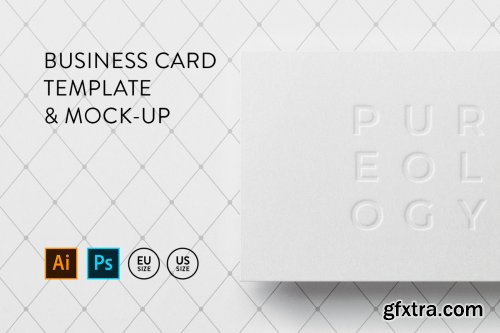 Business card Template & Mock-up #4