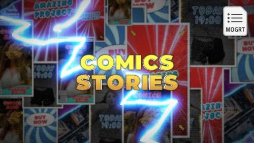 Videohive - Comics Instagram Stories - MOGRT - 27956020