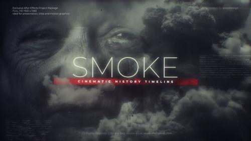 Videohive - Smoke History Timeline - 27917347