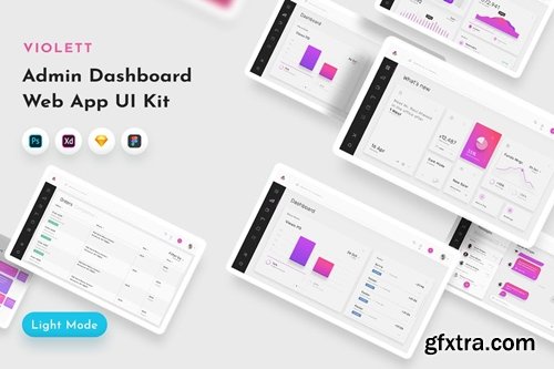 Violett Dashboard Web UI Kit