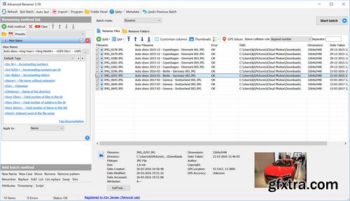 Advanced Renamer Commercial 3.93 Preview 3 Multilingual
