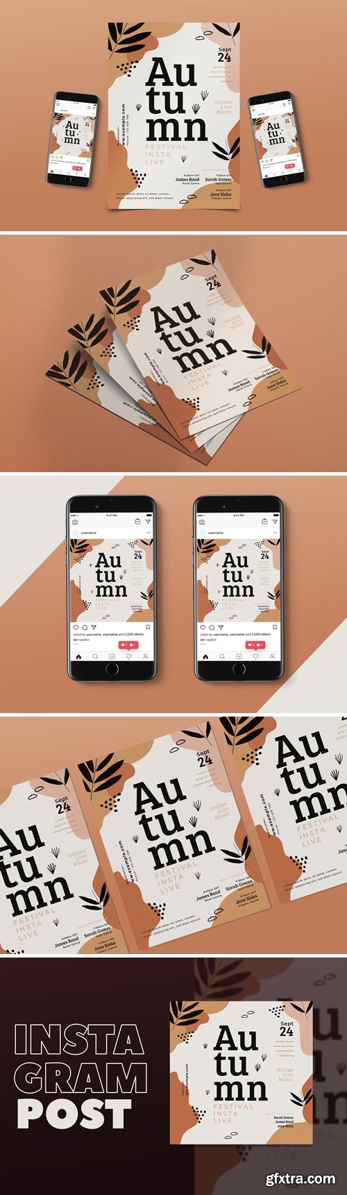 Autumn Music Flyer Pack