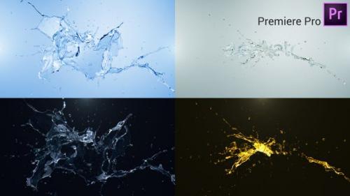 Videohive - Water Splash Logo Reveal - Premiere Pro - 27440390