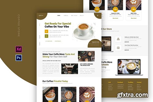 Coffee Store | Email Newsletter