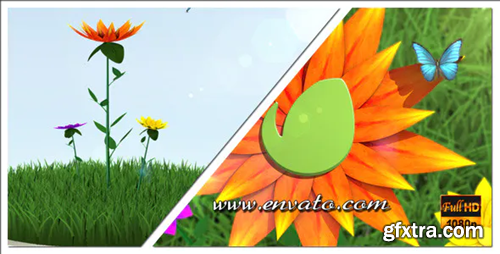 Videohive Flower Logo/Text Opener 6618406