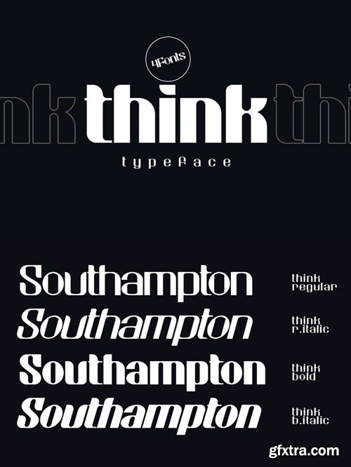Think Typeface [2-Weights]