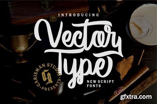 Vector Type Handlettering Font