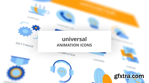 Videohive Universal - Animation Icons 28168494