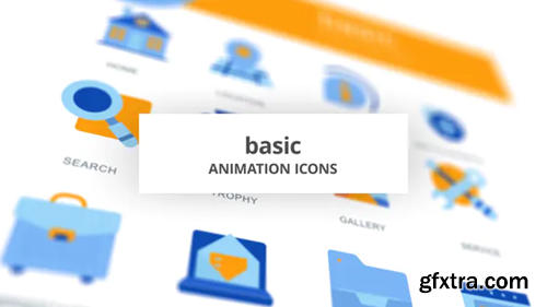 Videohive Basic - Animation Icons 28167966