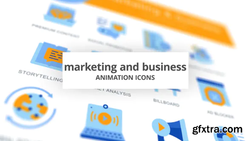 Videohive Marketing & Business - Animation Icons 28168283