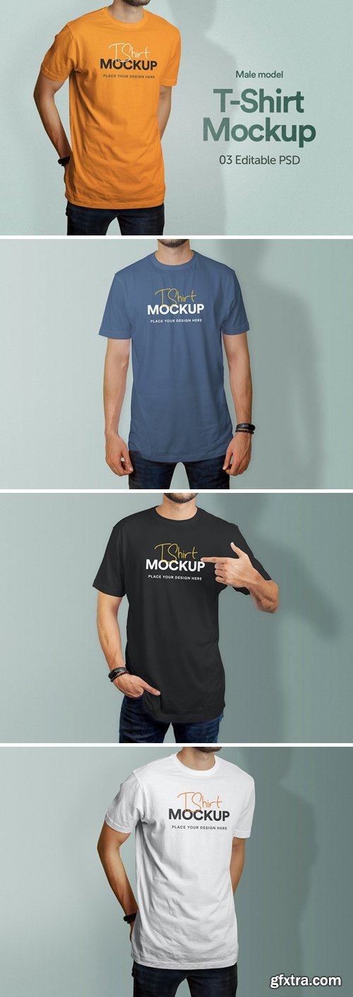 T-Shirt Mockup - Vol 03
