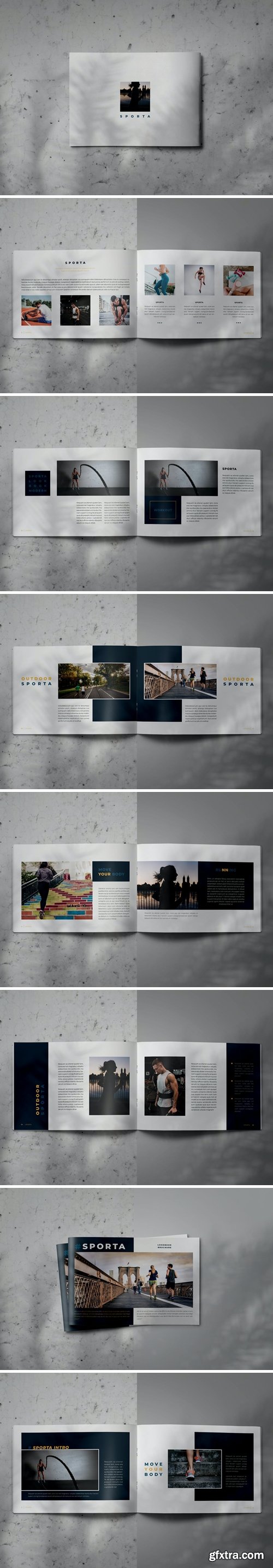 SPORTA - Indesign Lookbook Brochure Template