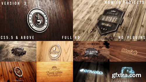 Videohive Photo Realistic Logo Mockup Pack 02 : Wood Pack ( Version 3 : Neon ) 14347223