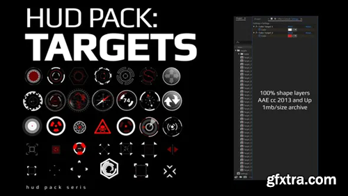 Videohive Hud Pack - Targets 28202656
