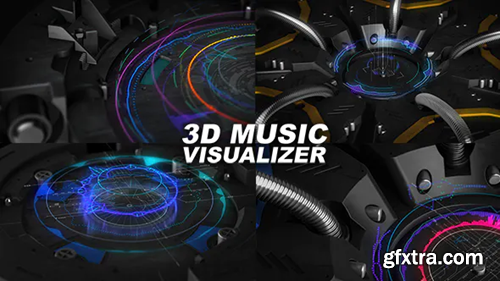 Videohive 3D Music Visualizer 18328303