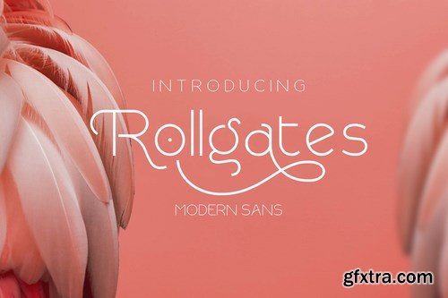 Rollgates Modern Sans Serif