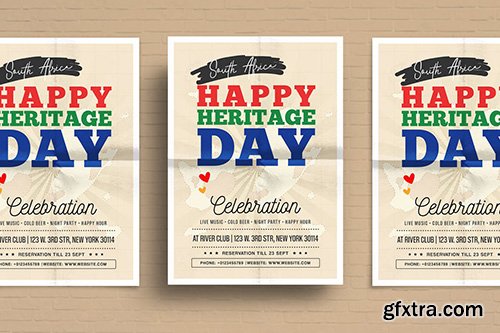 Heritage Day Flyer Template