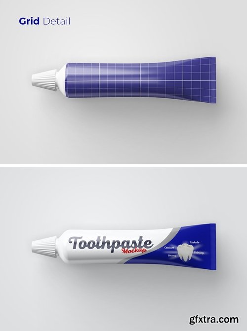 Awesome Toothpaste Mockup