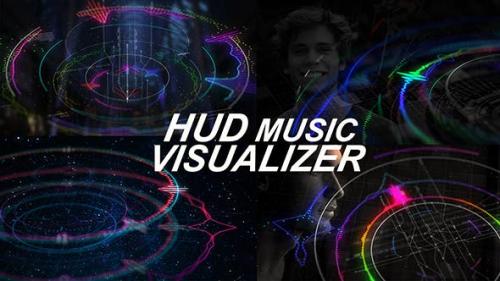 Videohive - HUD Music Visualizer - 18675723