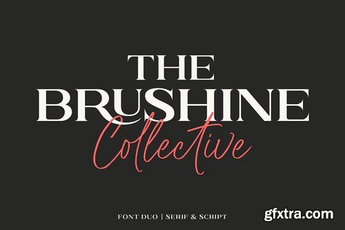 CM - Brushine Collective Font Duo 4576864