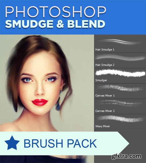 Smudgers & Blenders - Photoshop Brushes Pack