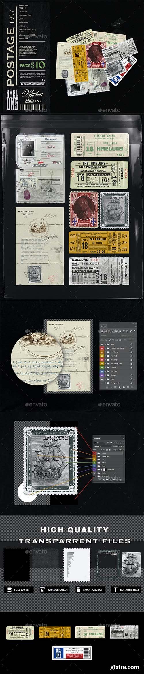 GraphicRiver - Postage Pack 27657556
