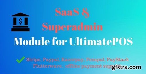 CodeCanyon - SaaS & Superadmin Module for UltimatePOS - Advance v2.2 - 22394431