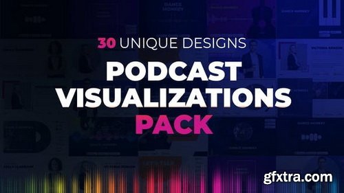 Videohive - Podcast Visualizations Pack - 27588818