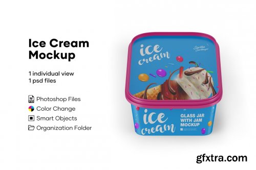 CreativeMarket - Ice Cream Mockup 5224102