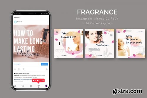 Fragrance - Instagram Microblog Pack