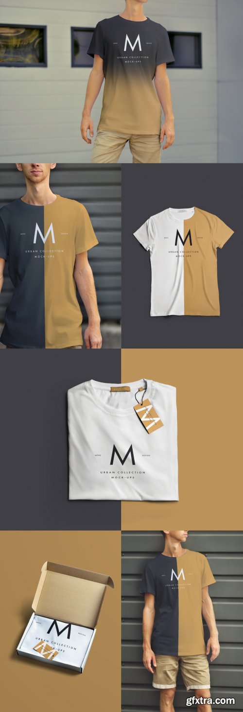 T-Shirt Product Mockup Set 229825127