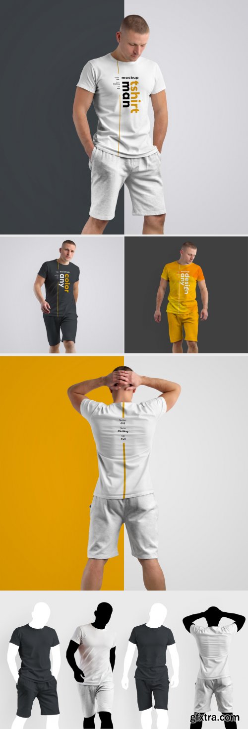 4 Athletic Outfit Mockups 277777772