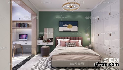 Modern Style Bedroom 479