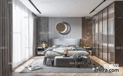 Modern Style Bedroom 487