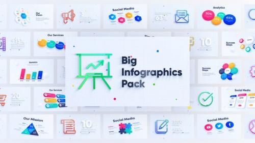 Videohive - Corporate Infographics Charts Pack - 28328007