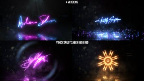 Videohive - Neon Signature Reveal Pack - 26029112