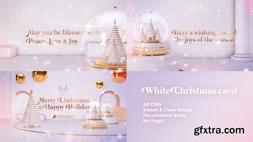 Videohive White Christmas Card 25288884